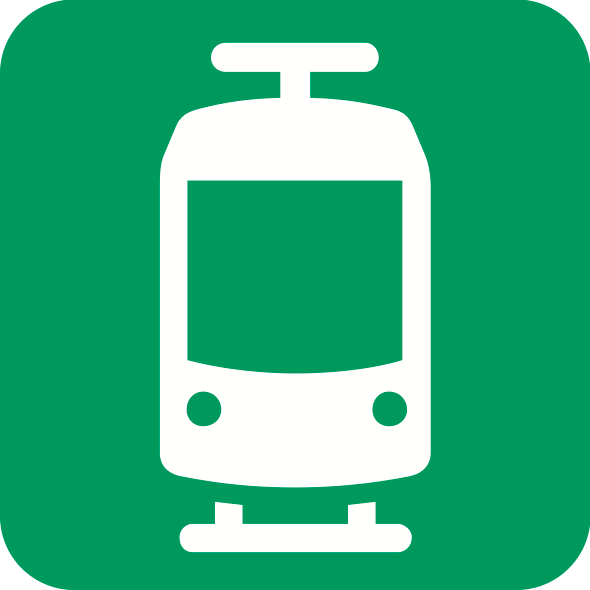 Raitiovaunu hsl logo
