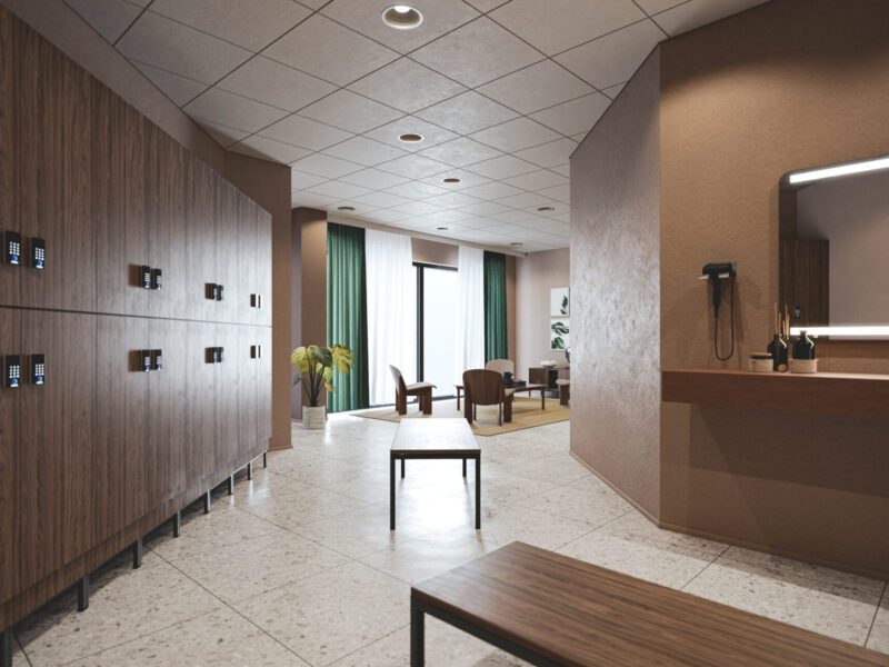 Martintalo pukuhuonetila